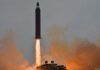 Corea del Norte lanzó misil balístico al mar de Japón