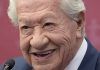 Ignacio López Tarso, feliz de cumplir 97 años de edad