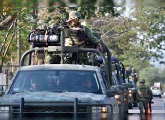 Michoacán / Despliegue militar en Aguililla