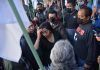 Denuncia Ana Villagrán violencia en su contra por parte de manifestantes