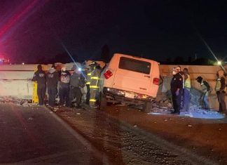 Puente colapsó en la autopista México-Pachuca, en Tecámac