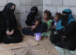 Angelina Jolie enviada especial de la ACNUR, visitó Yemen