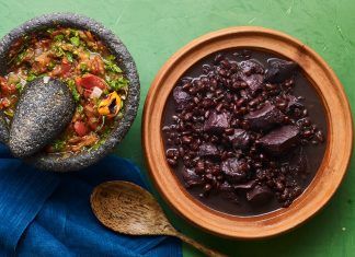Gastronomía del frijol con puerco
