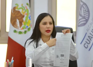 Denuncian retención de salarios trabajadores de la Cuauhtemoc, culpan a Sandra Cuevas
