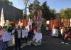 Simpatizantes de AMLO se manifiestan a favor de la Reforma Eléctrica