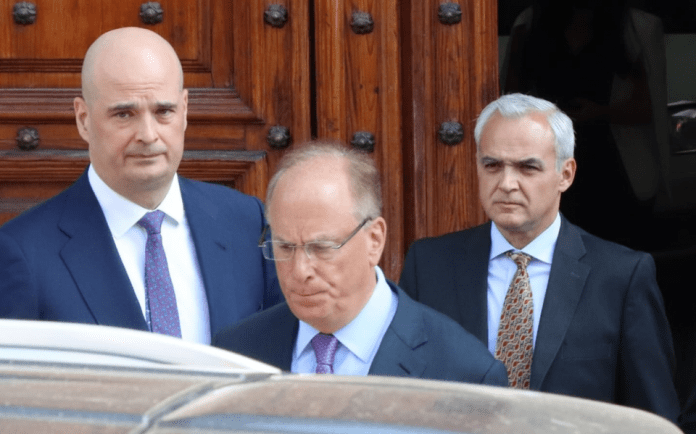 AMLO se reúne por segunda vez con Larry Fink, CEO de BlackRock