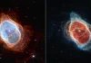 Nebulosa del Anillo del Sur protagoniza una nueva imagen del James Webb