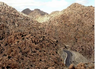 La Rumorosa en Tecate, Baja California