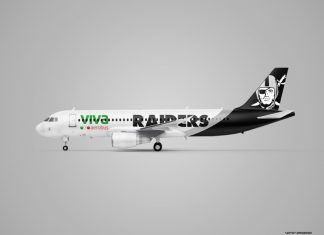 Viva Aerobus se convierte en la aerolínea oficial de Los Raiders de Las Vegas en México