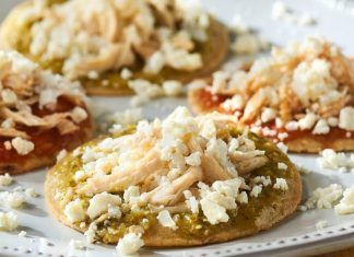 Gastronomía de las chalupas