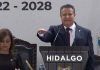 Julio Menchaca, rinde protesta como gobernador de Hidalgo