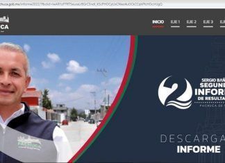 Sergio Baños pone en funcionamiento sitio web para consultar acciones de 2do año de gobierno