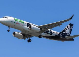 El avión Raiders de Viva Aerobus realiza su primer vuelo