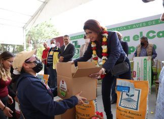 Entrega apoyos Mariela Gutiérrez a núcleo ejidales; refrenda vocación agrícola de Tecámac
