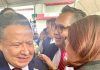 Acude Mariela Gutiérrez a la Toma de Protesta de Julio Menchaca