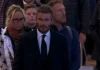 David Beckham estuvo doce horas formado para ver capilla ardiente de la reina Isabel II