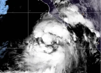 Se formó tormenta tropical Javier en costas de Baja California Sur
