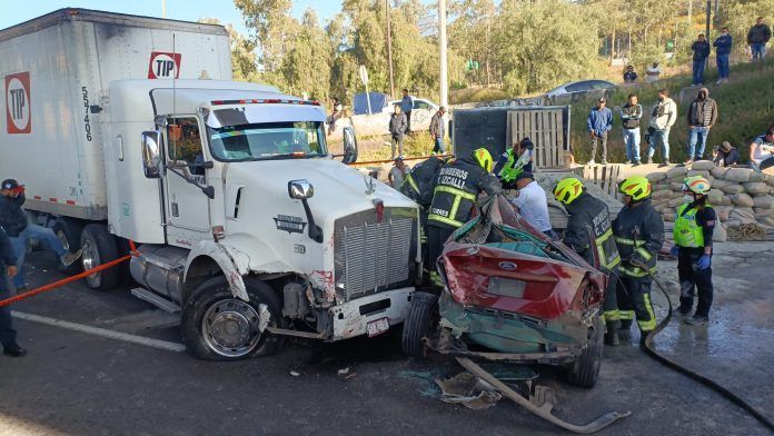foto 2 trailer accidente