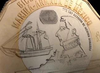 Lanzan moneda conmemorativa de por bicentenario de Semar