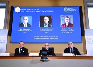 Premio Nobel de Economía es para Ben Bernanke, Douglas W. Diamond y Philip H. Dybvig