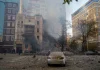 Suman cuatro personas muertas en ataque con drones suicidas contra Kiev