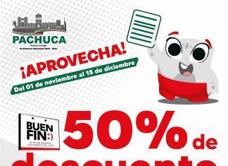 Ayuntamiento de Pachuca ofrece descuentos en impuestos por el Buen Fin