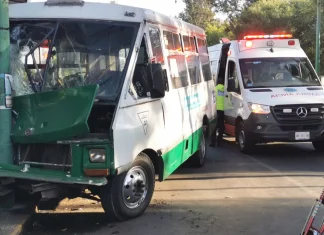 #Choque de microbús contra poste, dejó 18 personas heridas en la #GAM