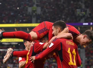 #España se ensaña con #CostaRica; los goleó 7-0