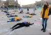 Piden fin a la violencia contra mujeres frente a Palacio Nacional