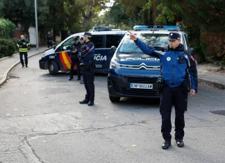 Un herido en embajada de Ucrania en Madrid tras explosión de un artefacto