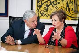 AMLO Y CARMEN LIRA