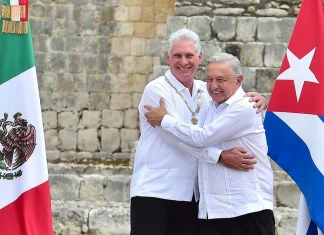 AMLO criticó a “izquierda democrática” que condenaron entrega de medalla a Díaz-Canel