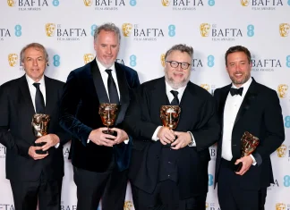 Guillermo del Toro se llevó el Bafta por Pinocchio