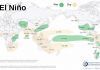 Caen índices de precipitaciones pluviales en México