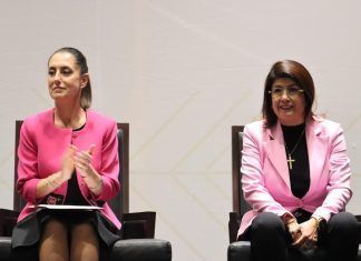 Reconoce Claudia Sheinbaum el trabajo de la alcaldesa de Tecámac, Mariela Gutiérrez Escalante, al frente de AALMAC