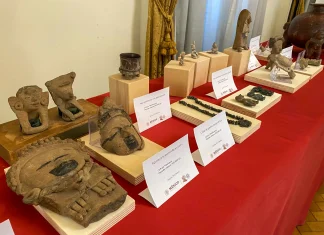 México recuperó objetos históricos prehispánicos que se incautaron en Italia