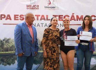 En Tecámac se realiza la segunda copa estatal de natación, con la participación de 120 deportistas