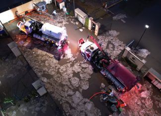 Granizada en Tecámac