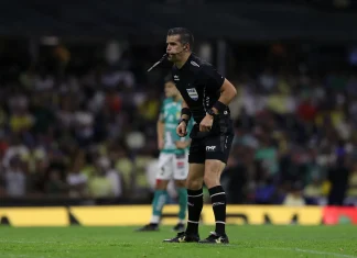 Árbitro Fernando Hernández sancionado con 12 partidos de suspensión
