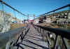 Puente colgante Ojuela en Mapimi, Durango