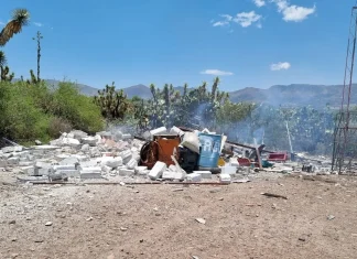 Hidalgo / Dos personas heridas tras explosión de polvorín en Actopan