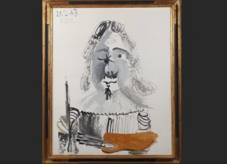 Subastarán lienzo de Pablo Picasso, titulado “El Pintor”