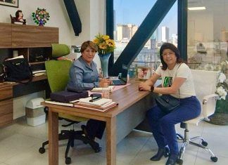Mariela Gutiérrez se reunió con Delfina Gómez