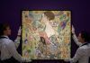Pintura «Dama con abanico»