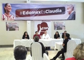 “Es tiempo de mujeres”: Comité Municipal #EsClaudia en Ecatepec