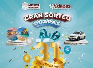 Para festejar los 31 años de ODAPAS Tecámac; se rifará un automóvil y 30 viajes dobles