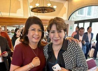Acude la alcaldesa de Tecámac a la Entrega de Constancia de Mayoría como gobernadora Electa de Delfina Gómez