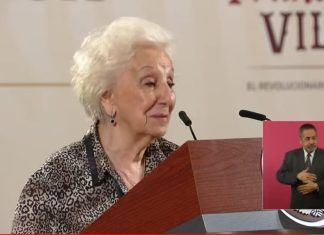 No se debe dejar de buscar a las víctimas de desaparición forzada: Estela de Carlotto