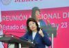 Asisten la gobernadora electa, Delfina Gómez, y Mariela Gutiérrez a reunión de la DGETI en el AIFA