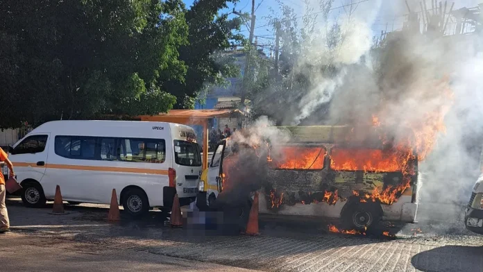 asesinato-de-chofer-y-quema-de-transporte-publico-en-chilpancingo